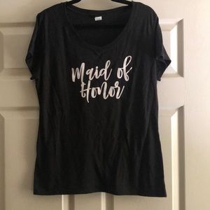 Maid of Honor t shirt